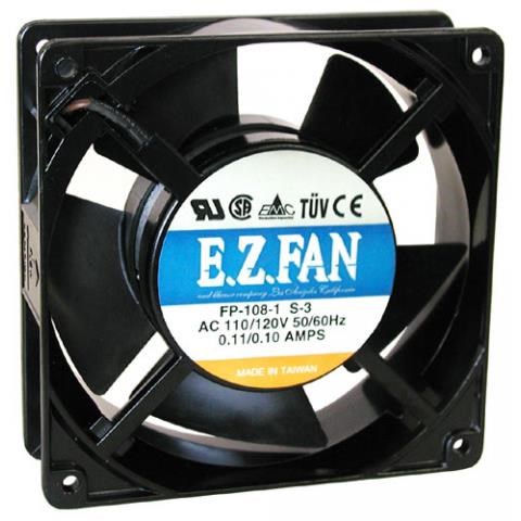 1) 115 VAC 120 MM COOLING FAN